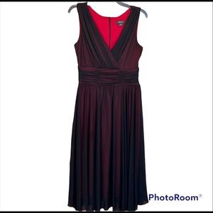 🐼 Dress Barn collection fancy dress size 8 black red